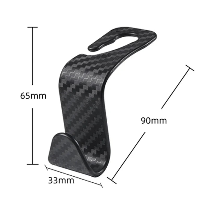 2/4 PCS Car Seat Headrest Hook