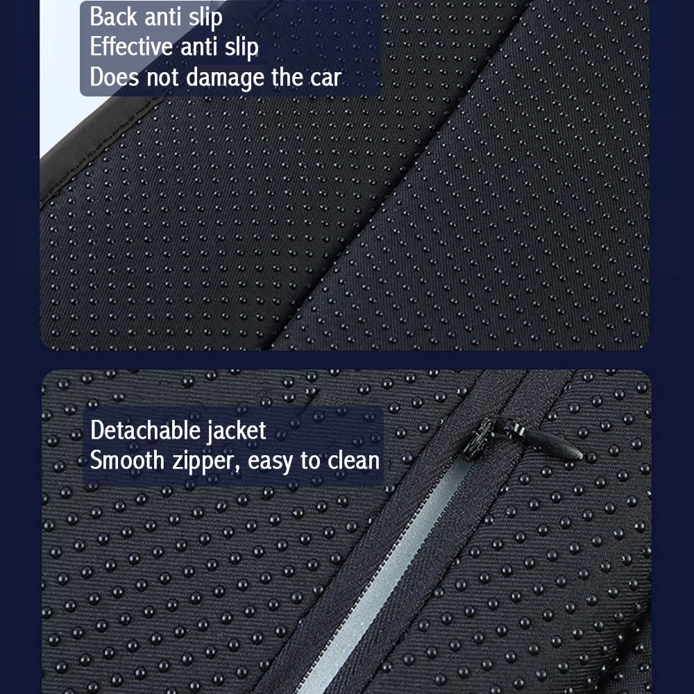 Breathable Nappa Leather Car Seat Cushion