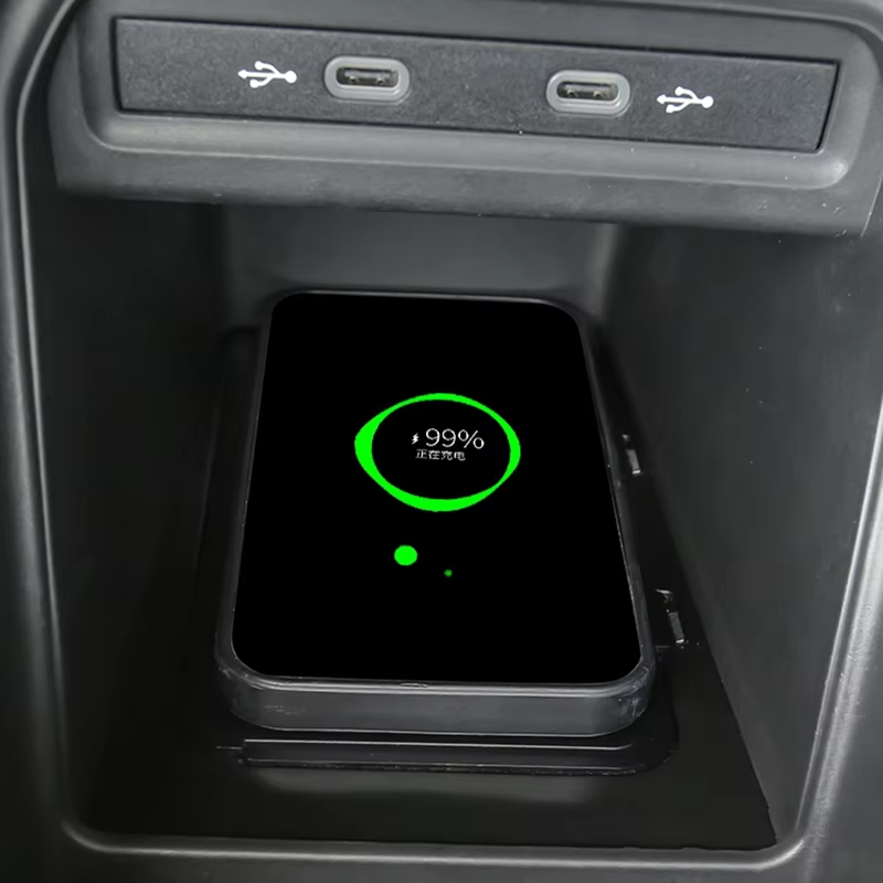 VW ID3,ID4,ID6,15W Car Wireless Fast Charger Phone Holder