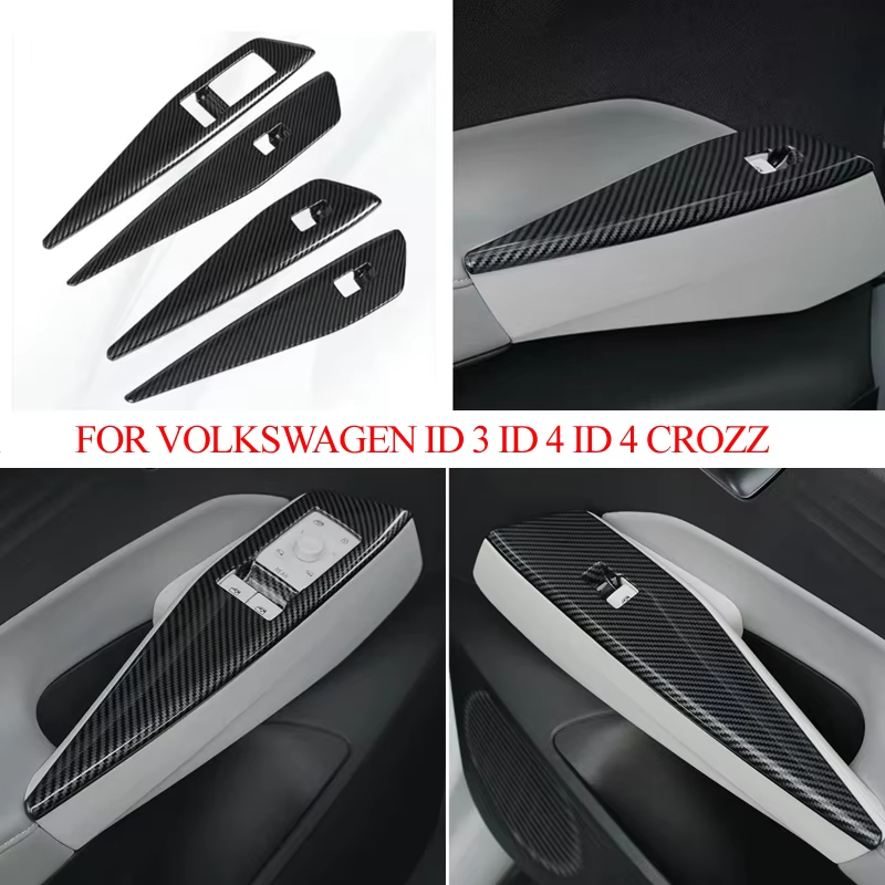 Car Window Lifting Panel Sticker for Volkswagen VW ID.3 ID.4 CROZZ