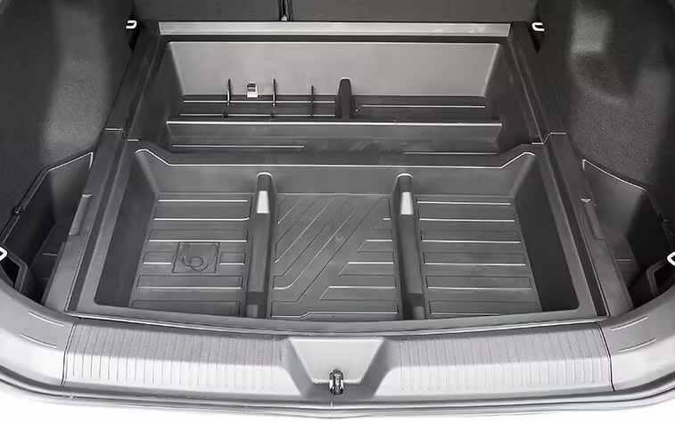 Car Rear Trunk Bottom Storage Box Organizer For VW ID.4 CROZZ ID4 X