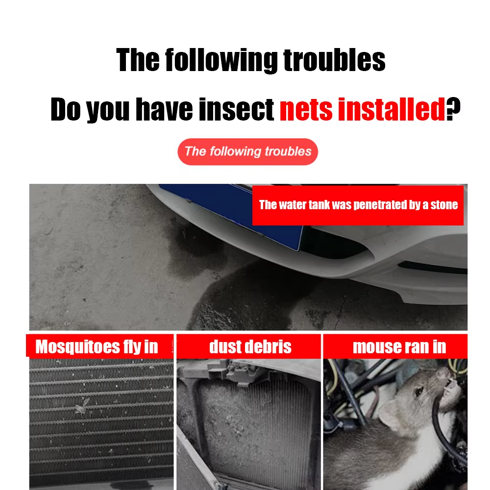 VW ID4 CROZZ Front Bumper Grille Insect Proof Net