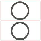 VW ID.3 ID.4 ID.6 ID.7 Suede Leather Steering Wheel Cover