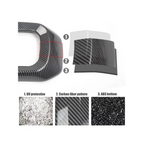 VW ID.4 ID.3 Center Console Cover Decal Trim Panel