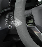VW ID.3 ID.4 ID.6 ID.7 Suede Leather Steering Wheel Cover