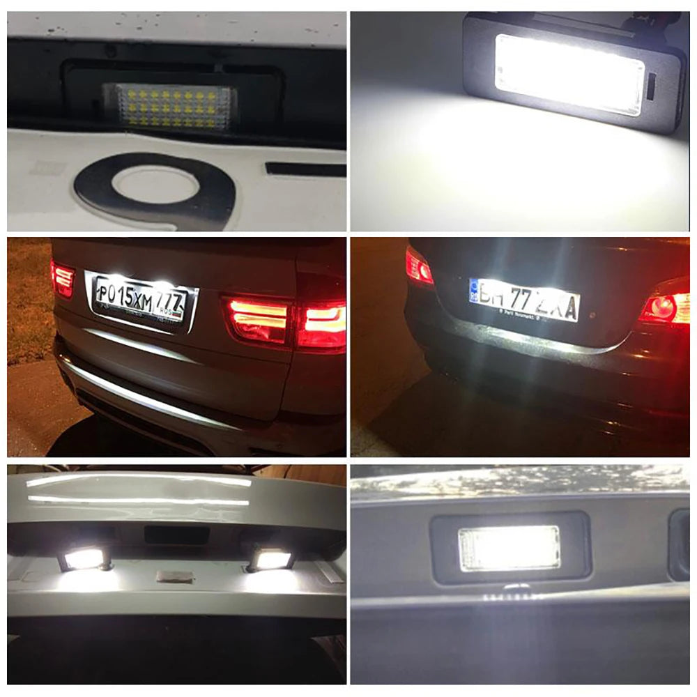 2PCS VW Golf 4-7 License Plate Lights