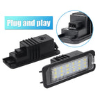 2PCS VW Golf 4-7 License Plate Lights