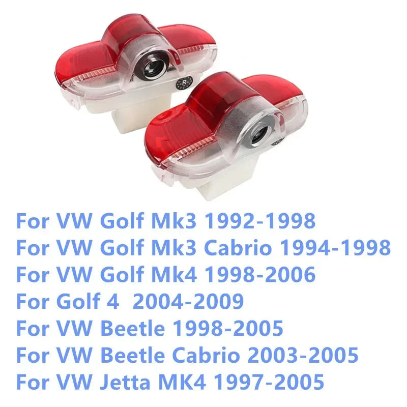 VW Golf 3, Golf 4, Caddy MK3, Beetle, Jetta MK4, Sharan, and Bora Door Puddle Welcome Light