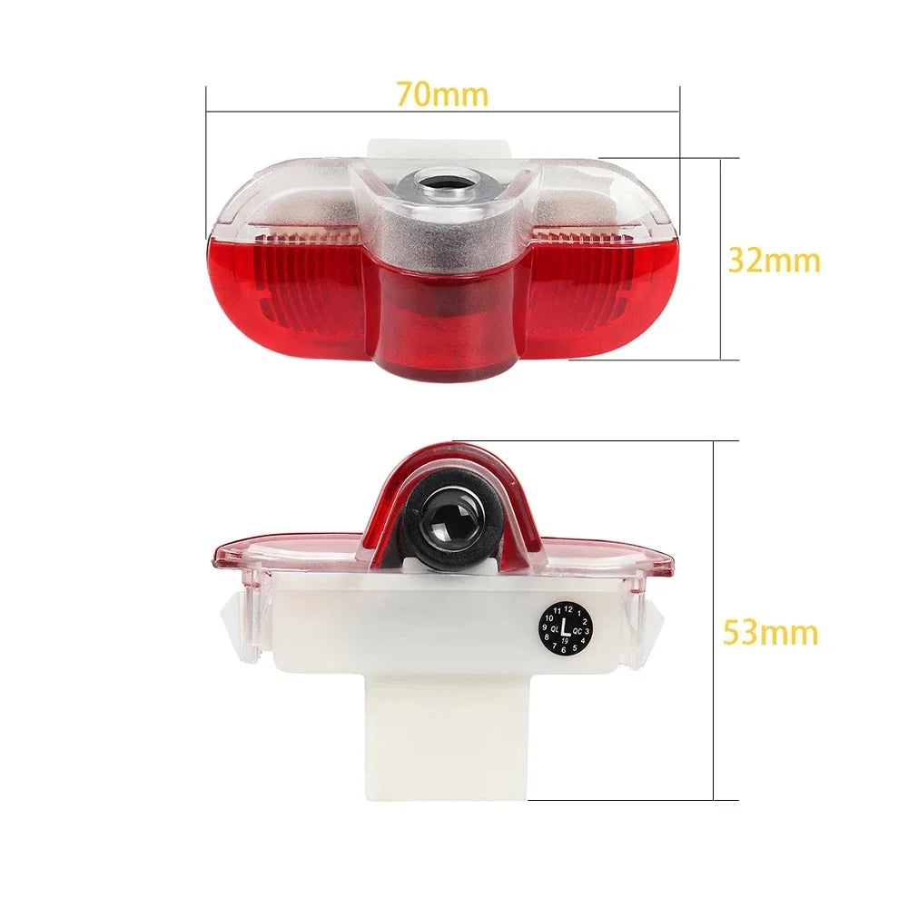 VW Golf 3, Golf 4, Caddy MK3, Beetle, Jetta MK4, Sharan, and Bora Door Puddle Welcome Light