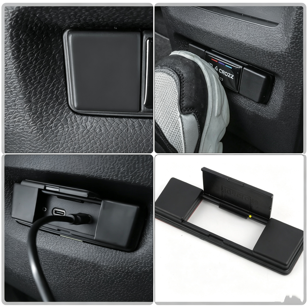 Rear USB Port Cover for Volkswagen ID.3 ID.4 ID.6