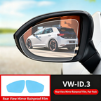Rearview Mirror Rain Guard Film for Volkswagen ID.3 Waterproof