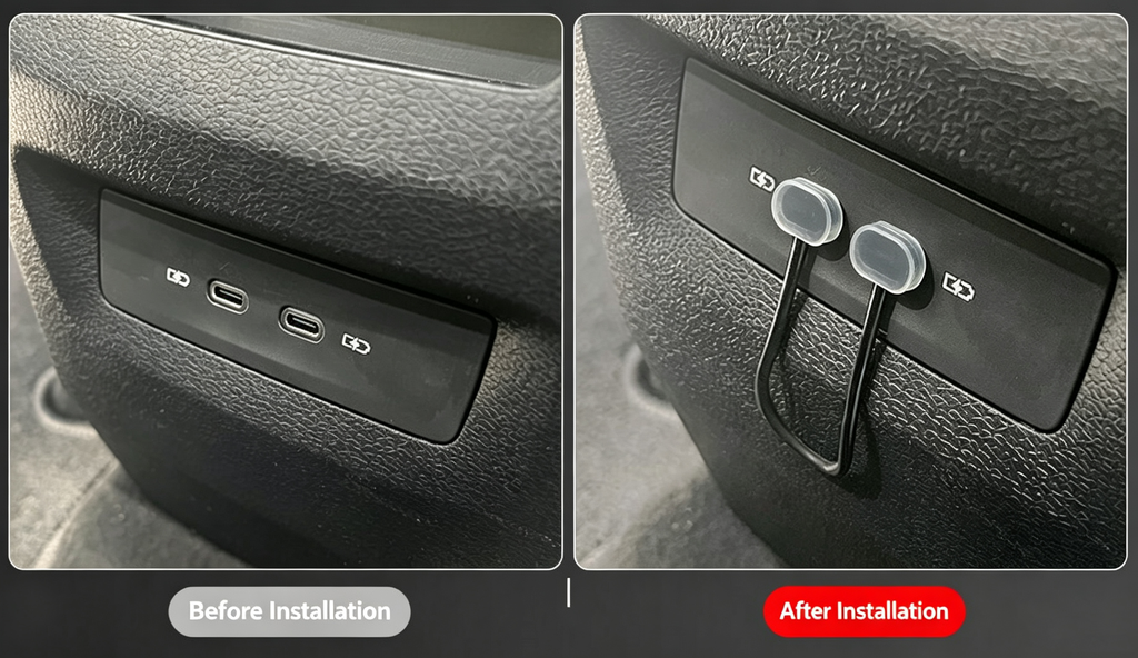 Waterproof Silicone Type C Port Cover for Volkswagen ID.3