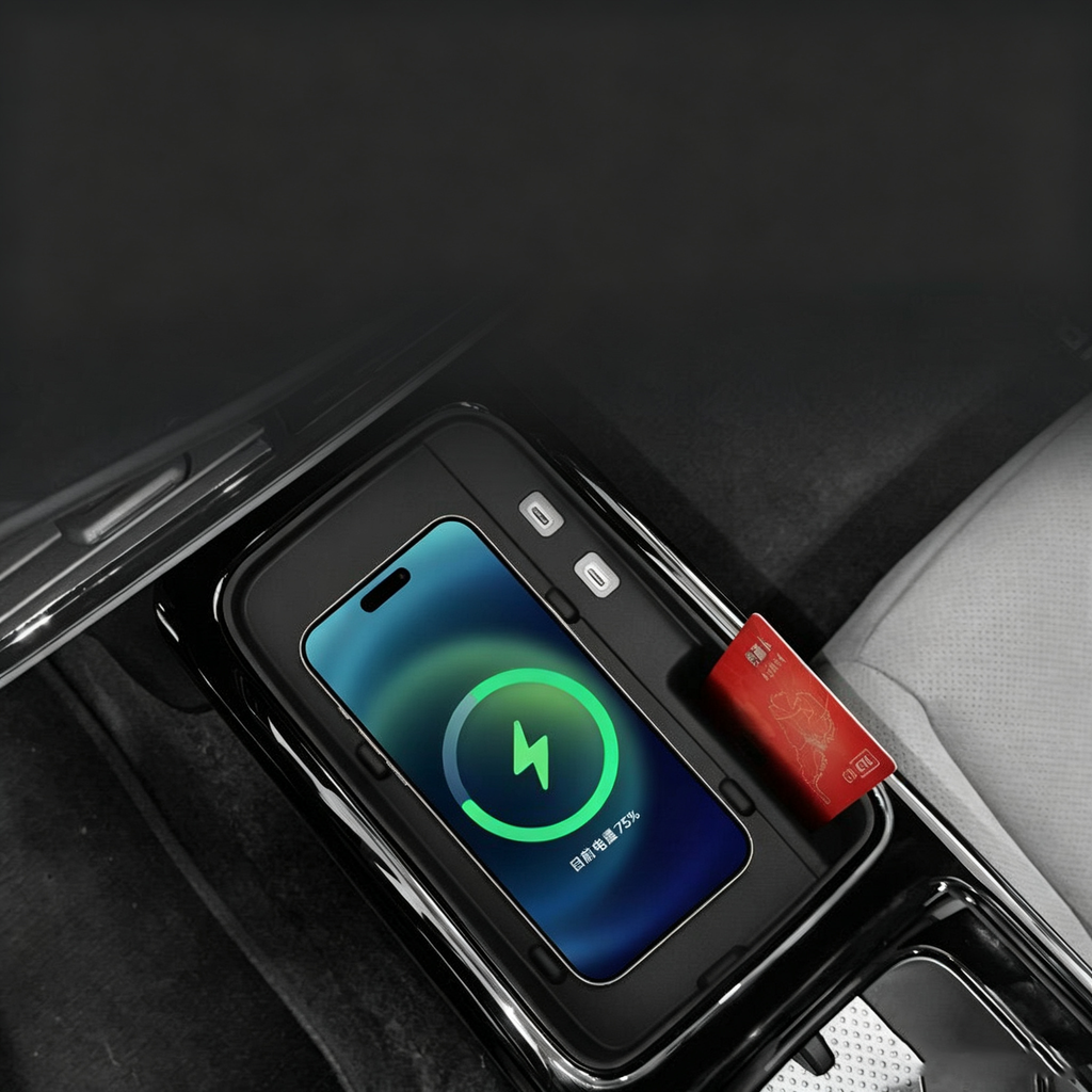 VW ID.3 Wireless Charging Pad Center Console Silicone Mat