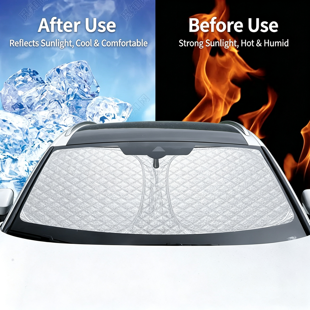 Windshield Sun Shade for Volkswagen ID.3 ID.4 ID.6