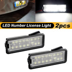VW Polo 6N2/9N/6R/6C 2pcs LED License Plate Light