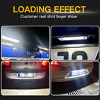 VW Polo 6N2/9N/6R/6C 2pcs LED License Plate Light