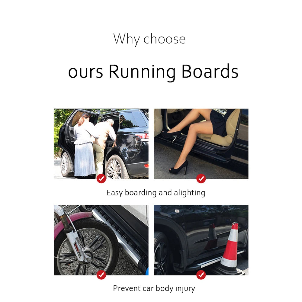 VW ID.4 Aluminium Side Step Running Board