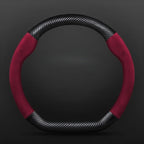 Carbon Fiber Car Steering Wheel Cover For VW ID.2, ID.3, ID.4, ID.5, ID.6, ID.7, Crozz, PRO, X, BUZZ
