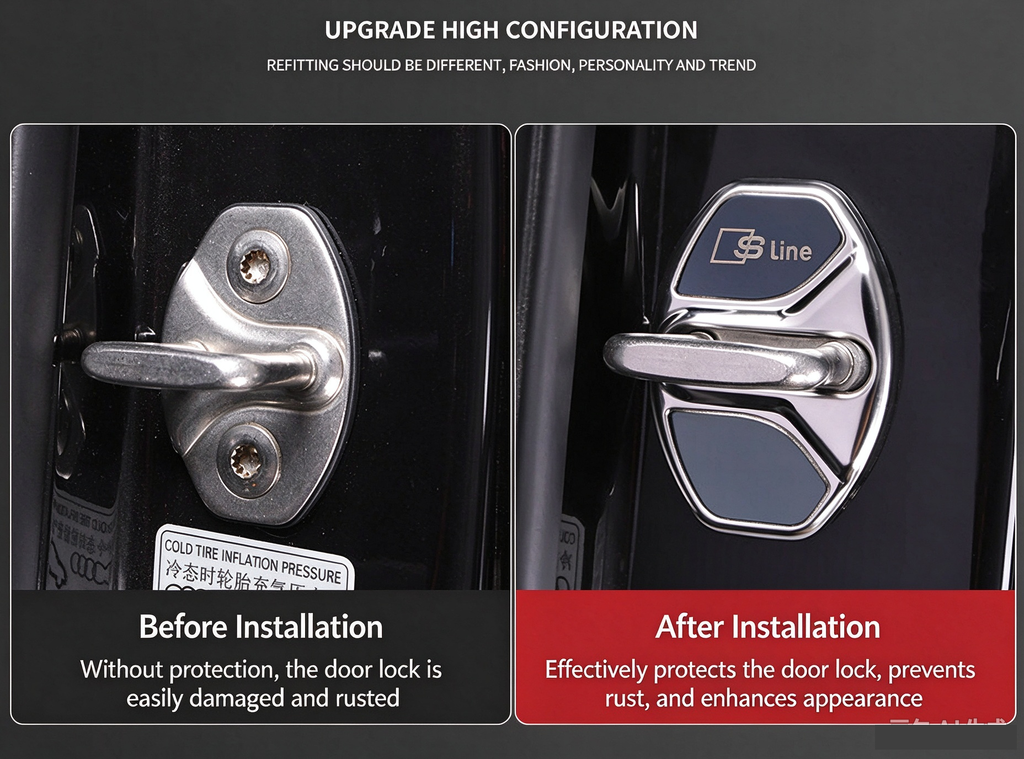 VW ID.4 CROZZ Door Lock Cover Protective Cap
