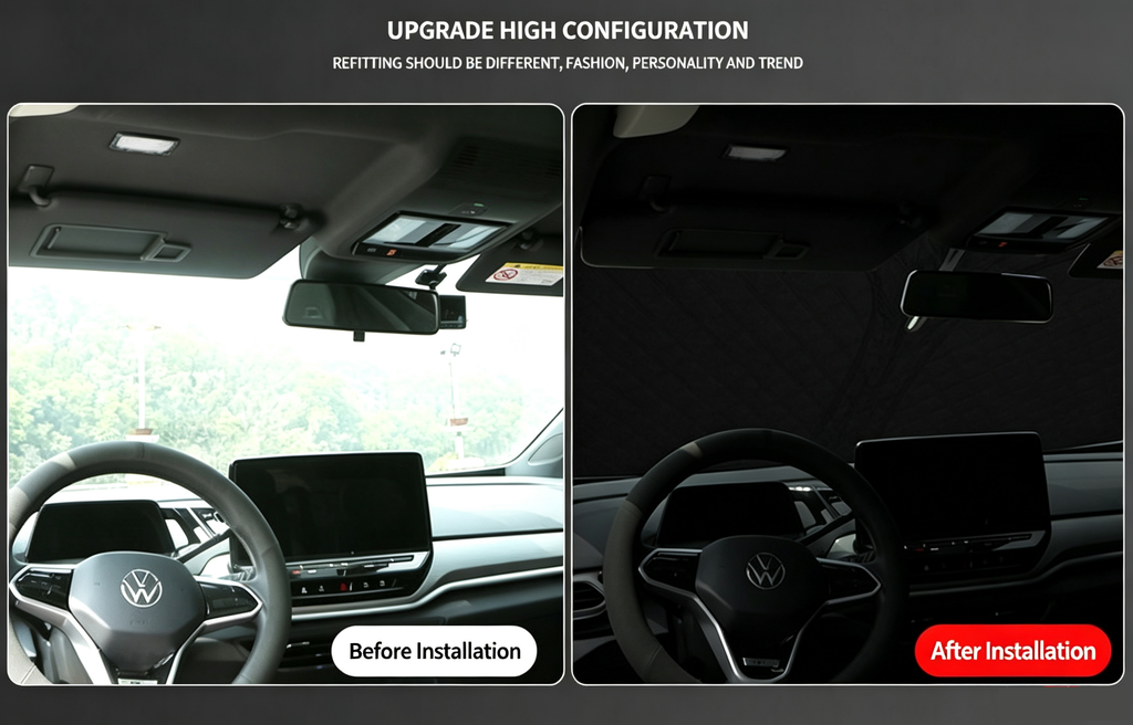 Windshield Sun Shade for Volkswagen ID.3 ID.4 ID.6