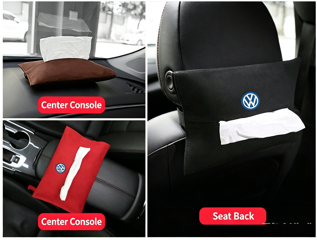 Car Tissue Box Holder for Volkswagen ID.3 ID.4 ID.6 Interior