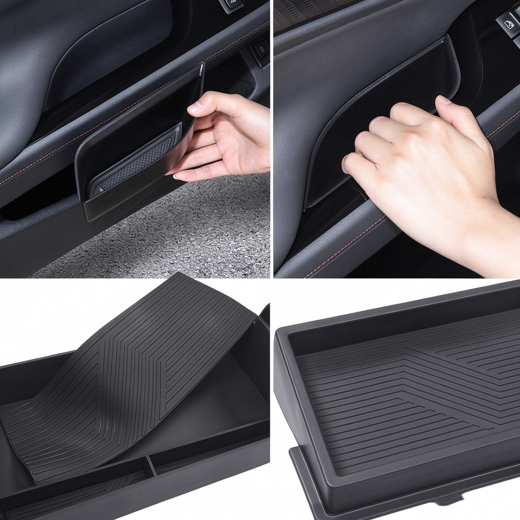 VW ID.7 Vizzion Door Storage Box Center Console Organizer