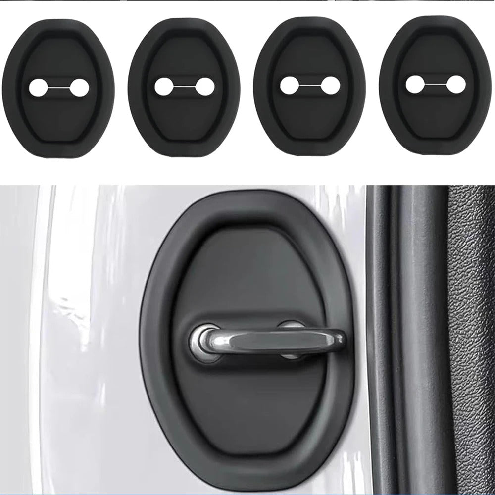 Car Silicone Door Lock Buckle Protective Cover
