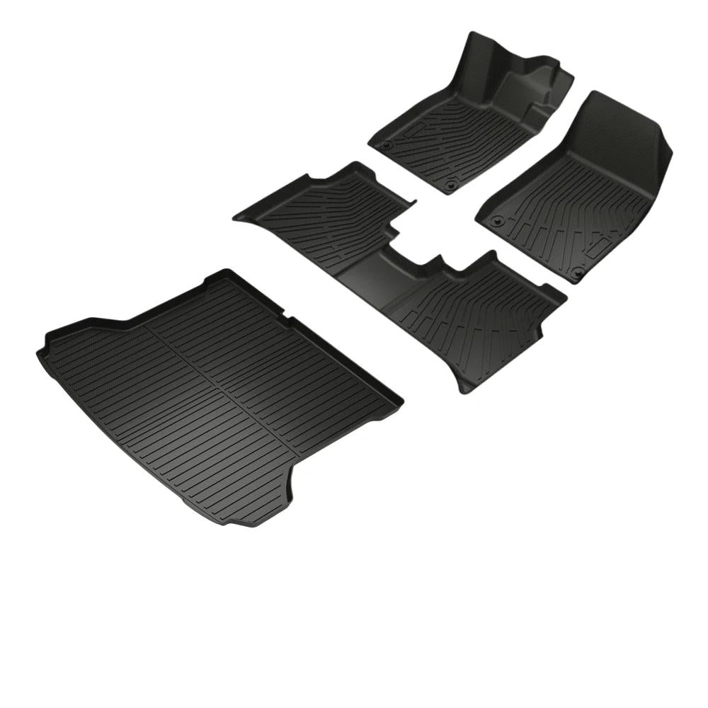 VW ID.4 & CROZZ TPE Floor Mats Rear Trunk Pads
