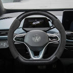 Carbon Fiber Car Steering Wheel Cover For VW ID.2, ID.3, ID.4, ID.5, ID.6, ID.7, Crozz, PRO, X, BUZZ