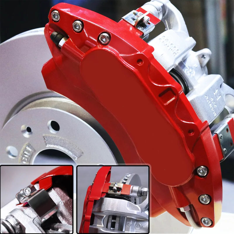 ID4  Jetta, Passat, and Tiguan Aluminum Caliper Covers Universal Fit Car Brake Accessories