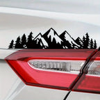Forest Snow Mountain Car Decals