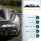 Forest Snow Mountain Car Decals
