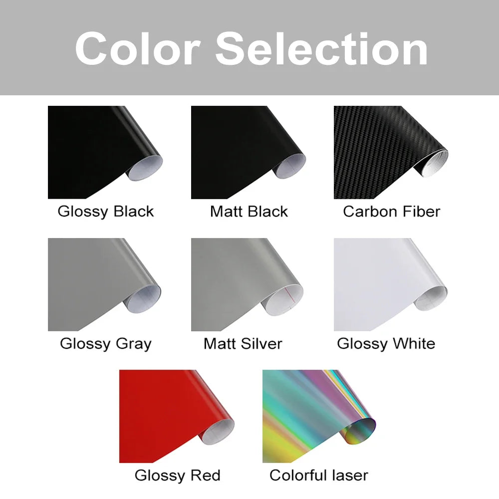 VW ID Seat Hexagon Stripes Car Hood Sticker Decal