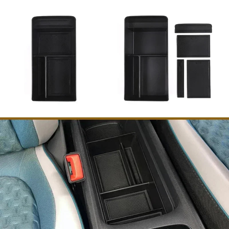 VW ID3, ID4, ID6 Center Console Armrest Storage Container