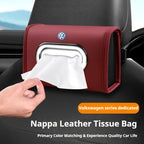 VW GTI Passat Polo Golf 3 Jetta Tiguan Multi-Functional Leather Car Tissue Box