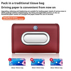 VW GTI Passat Polo Golf 3 Jetta Tiguan Multi-Functional Leather Car Tissue Box