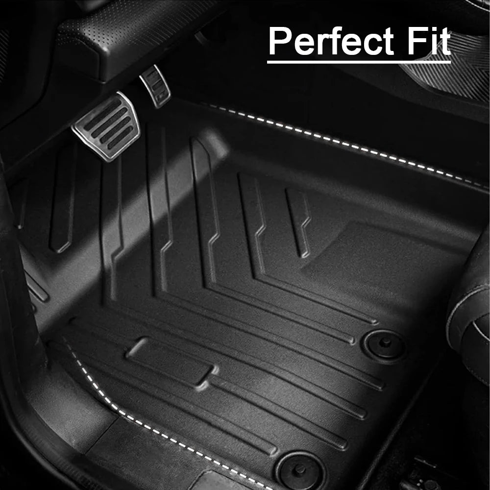 VW ID.4 & CROZZ TPE Floor Mats Rear Trunk Pads