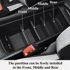 VW ID.3 Car Armrest Storage Box Partition Clapboard