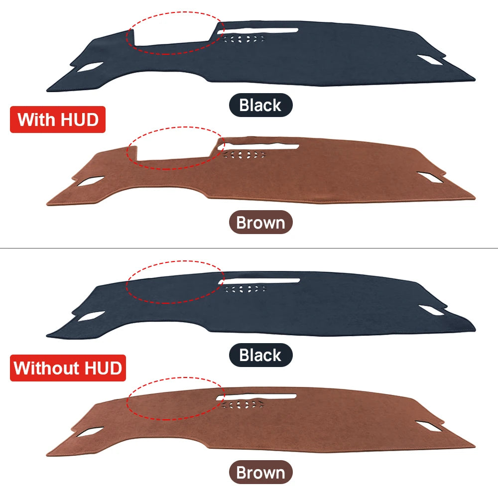 Volkswagen ID4 LHD Dashboard Sun Shade - Non-Slip Cover Mat