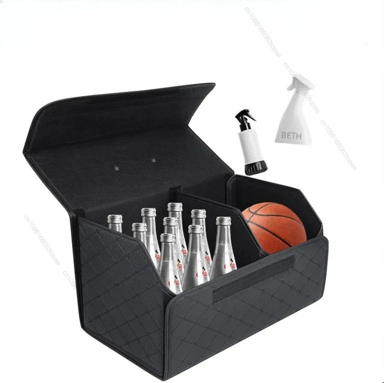 VW ID.4 CROZZ Car Foldable Leather Storage Organizer