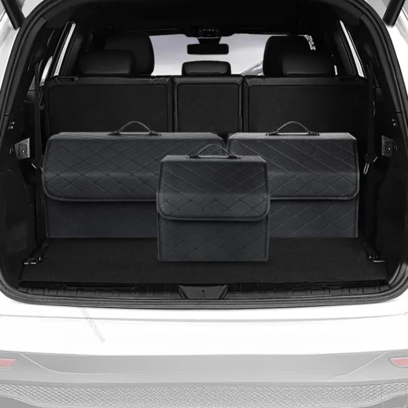 VW ID.4 CROZZ Car Foldable Leather Storage Organizer