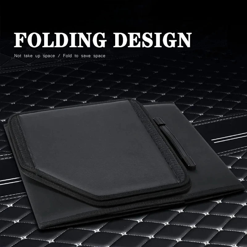 VW ID.4 CROZZ Car Foldable Leather Storage Organizer