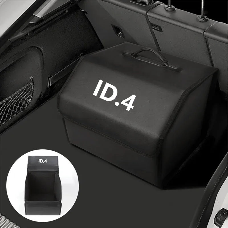 VW ID.4 CROZZ Car Foldable Leather Storage Organizer