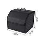 VW ID.4 CROZZ Car Foldable Leather Storage Organizer