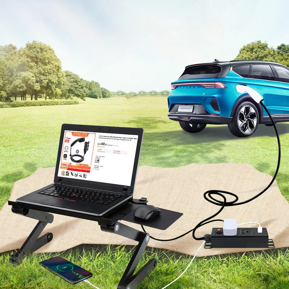 V2L Adapter Type 1  Type 2 Vehicle to Load Adapter Connector