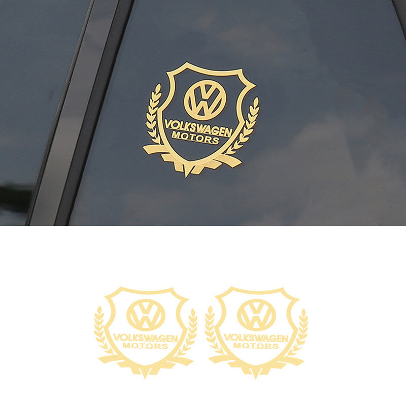 VW ID.3 ID.4 ID.6 Wheat Ear Emblem Decal Sticker