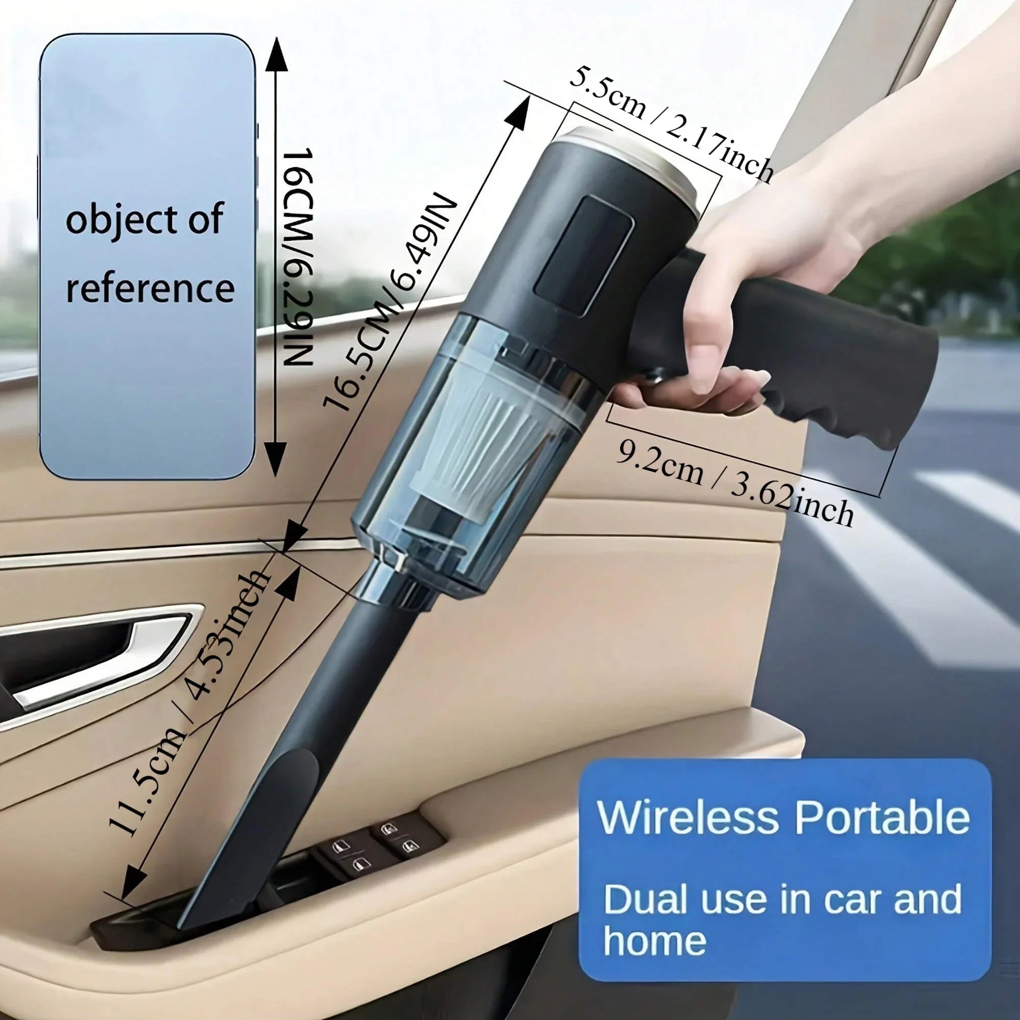 Wireless Powerful Vacuum Cleaner for Car