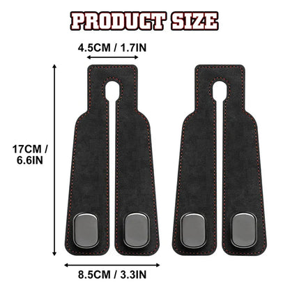 2 in 1 Car Rear Seat Back Hooks