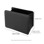 Foldable Leather Trash Bin Storage Organizer Box