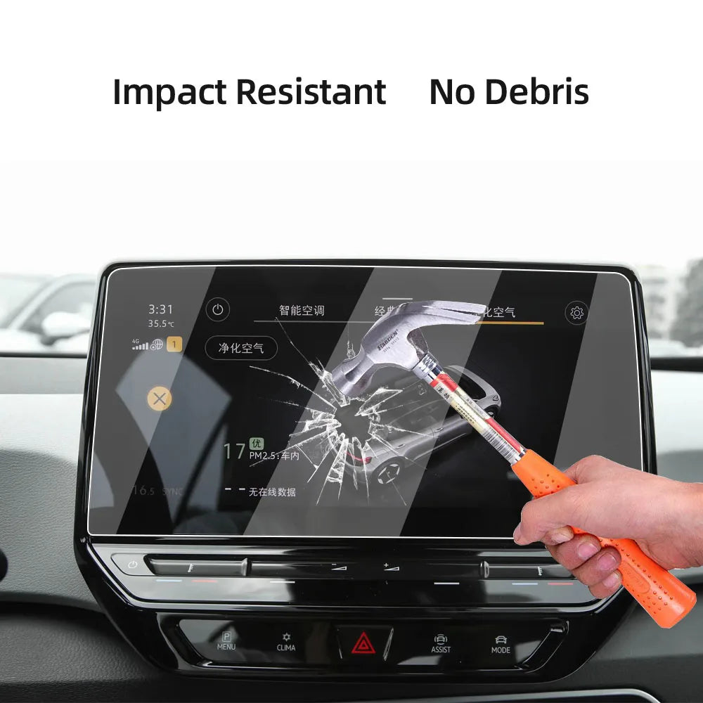 Volkswagen ID3 ID4 Car Nav Screen Tempered Glass Protector